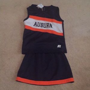Auburn cheer outfit